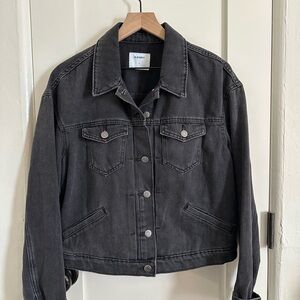 Old Navy Charcoal Jean Jacket